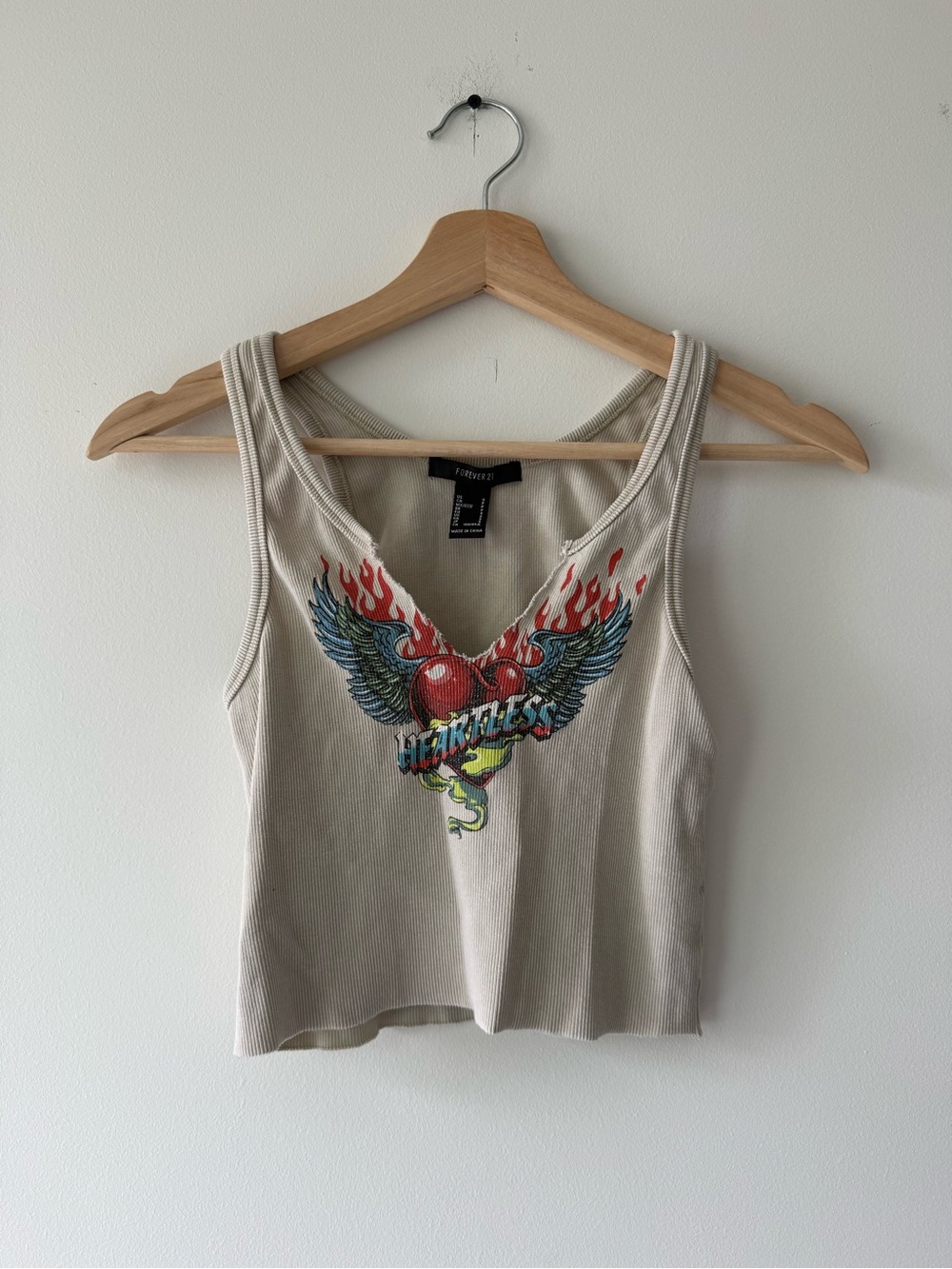 Graphic Crop Baby Tank